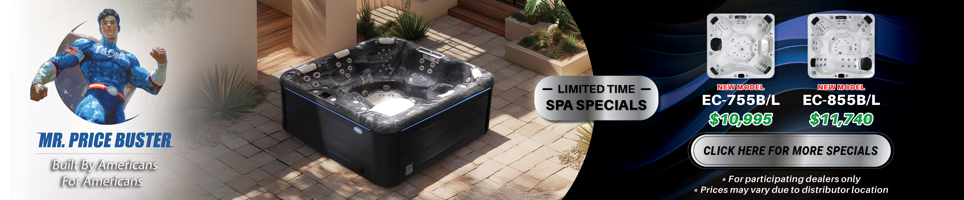 Calspas hot tub being used in a family setting - Knoxville